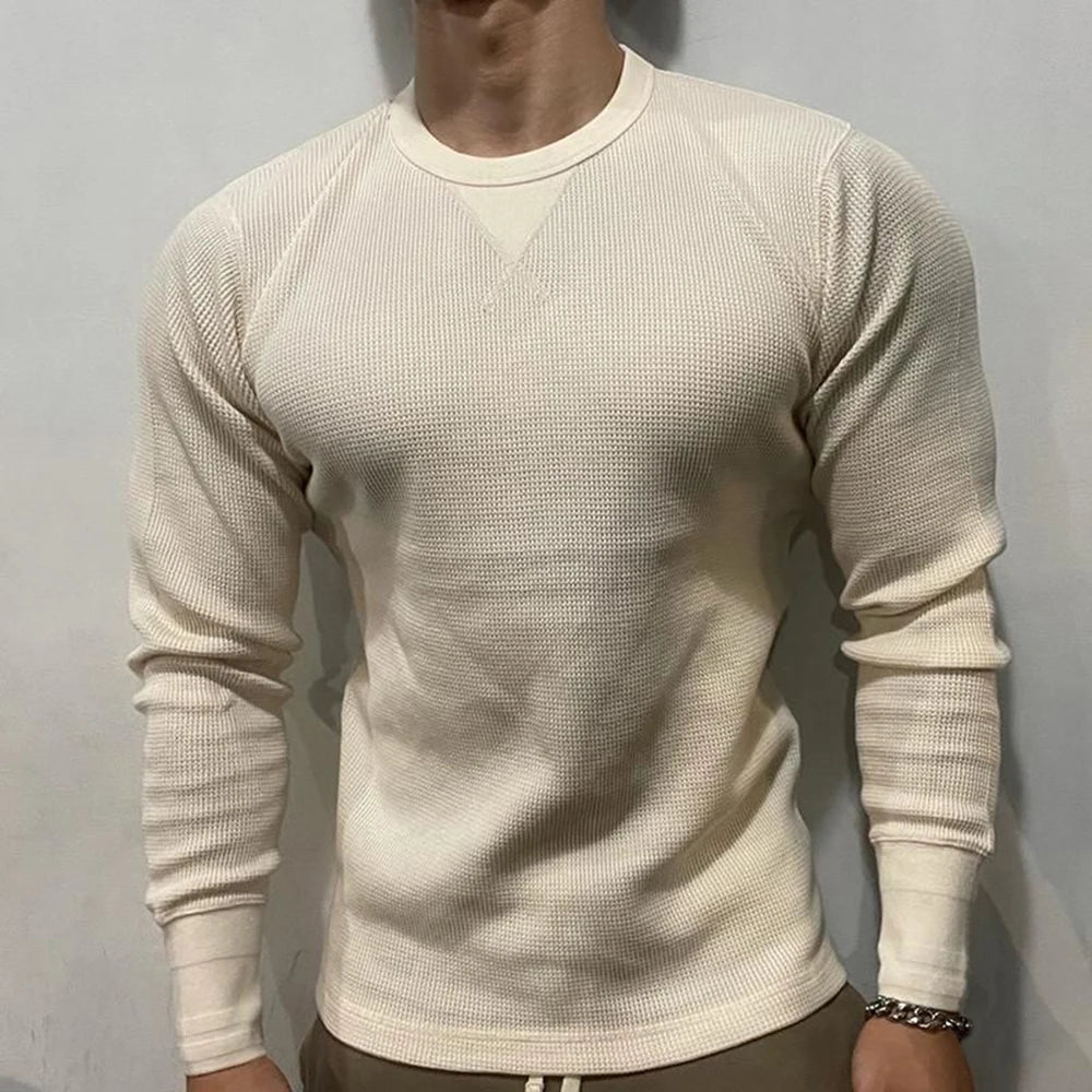 Product Image for Fudus | Herren Pullover Für Aktive Männer Mit Muskulösem Schnitt, Beige / 2XL
