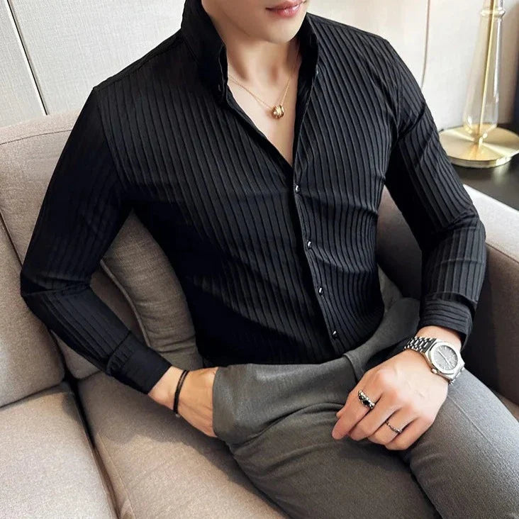 Product Image for Diego - Männer Business-Hemden, Schwarz / L