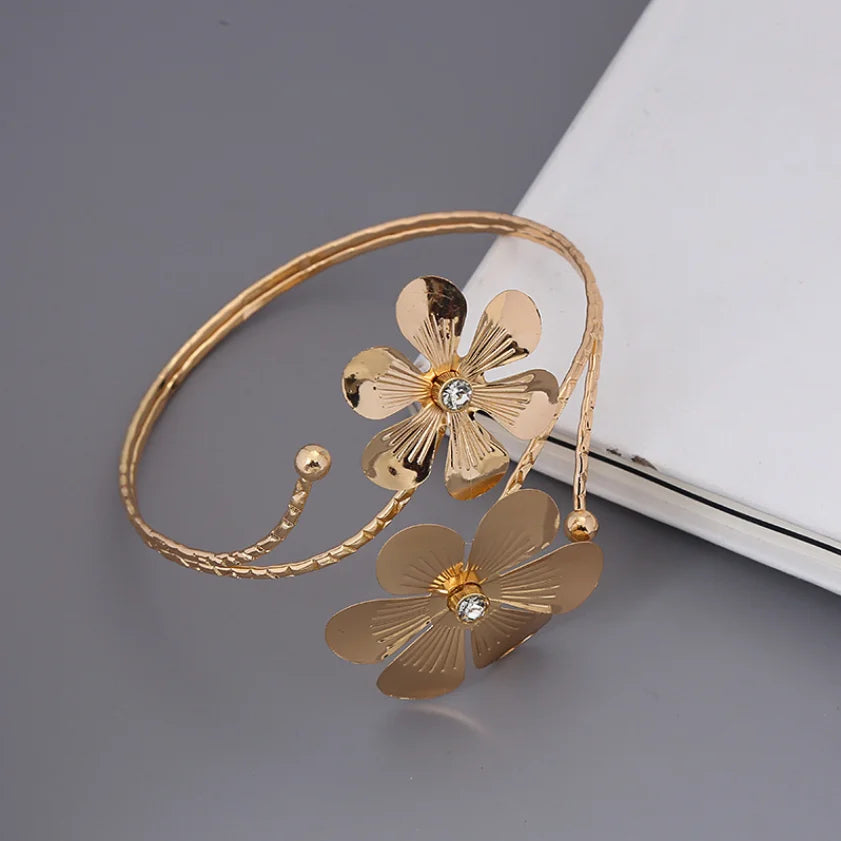 Product Image for Fudus | Blühende Schönheit Goldener Kreis Armband Ring Für Damen