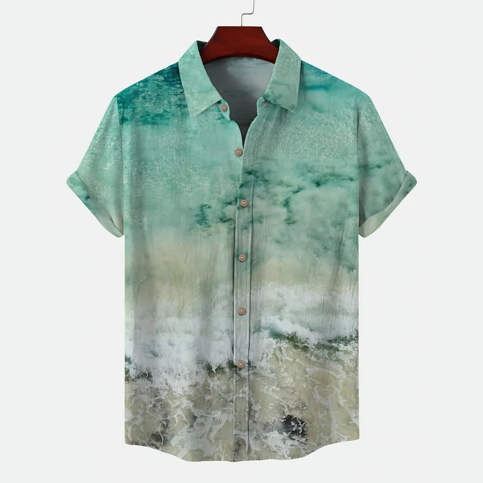 Product Image for Fudus - Kurzärmelige Hemden, Grün / XL