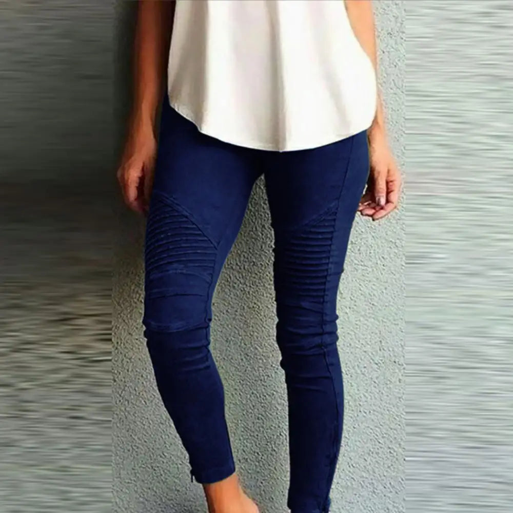 Product Image for Fudus | Elastische Bunte Skinny Jeans, Marineblau / 2XL