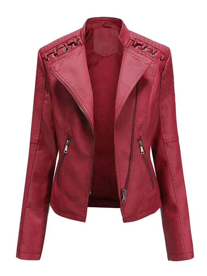 Product Image for Fudus | Stilvol Leren Jack, Rot / L