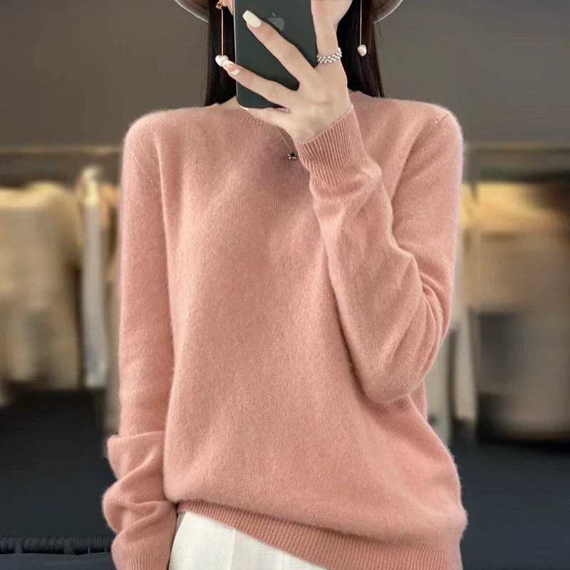 Product Image for Fudus | Merinowolle Pullover Für Damen, Rosa / L
