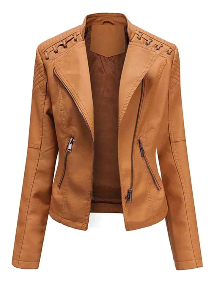 Product Image for Fudus | Stilvol Leren Jack, Hellbraun / 3XL