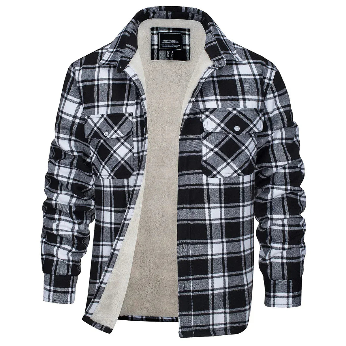 Product Image for Fudus - Herren Flanelljacke, Schwarz / S