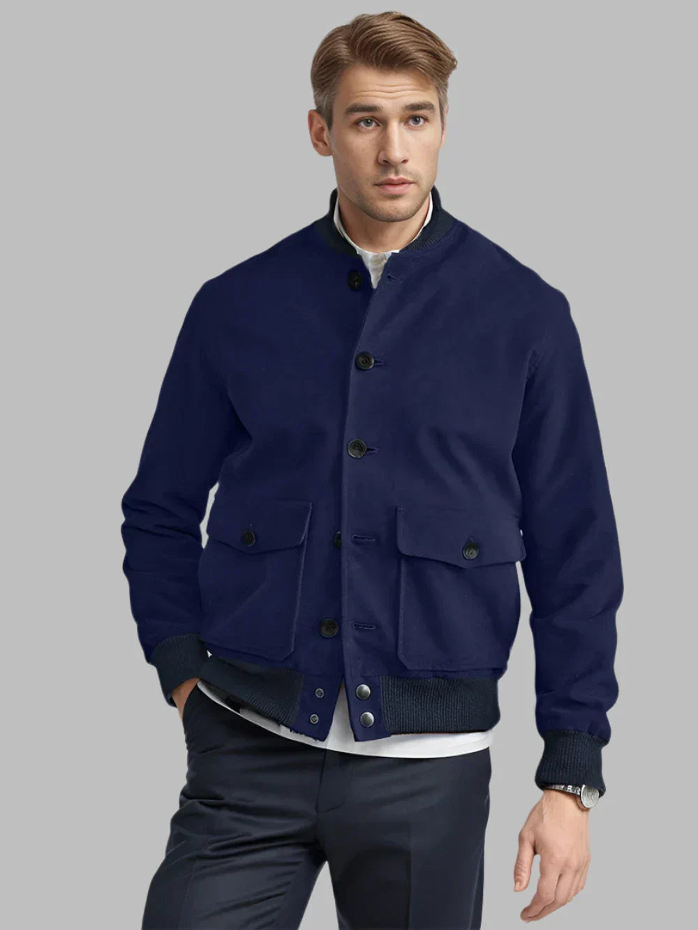 Product Image for Fudus | Legere Gesteppte Übergangsjacke Für Herren, Marineblau / S