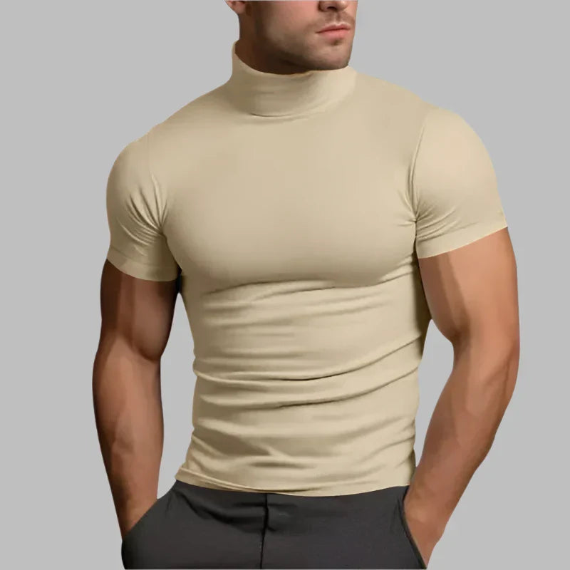 Product Image for Fudus | Eng Anliegendes Kurzarm Herren Shirt, Elfenbein / XXXL