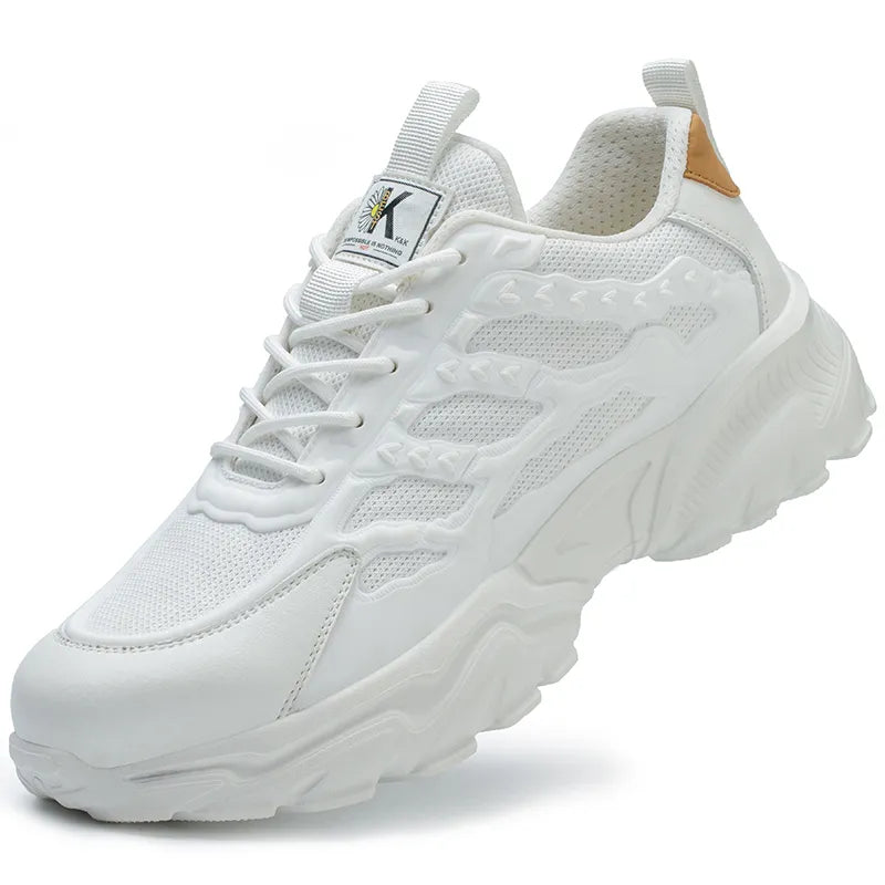 Product Image for Fudus | Arbeitsschuhe Mit Stahlkappe Sicherheit Und Stil, Weiß / 42