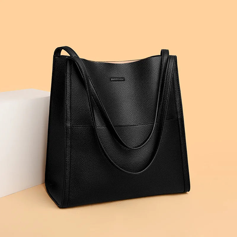 Product Image for Fudus | Alltag Leder Tasche Große Kapazität, Schwarz