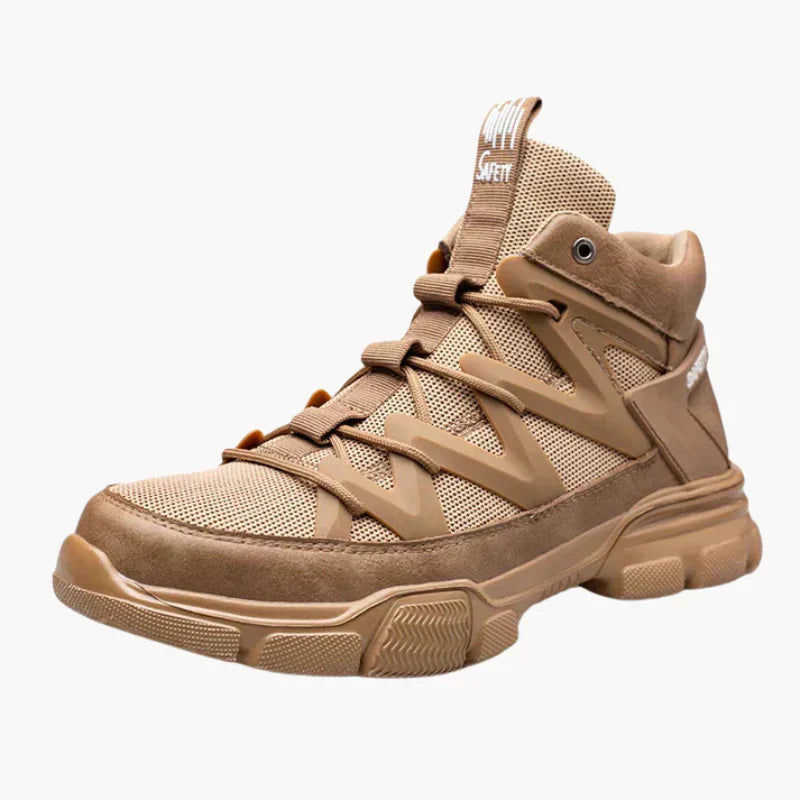 Product Image for Fudus - langlebige Komfortschutz Herren Arbeits Sicherheitsschuhe, Khaki / 38