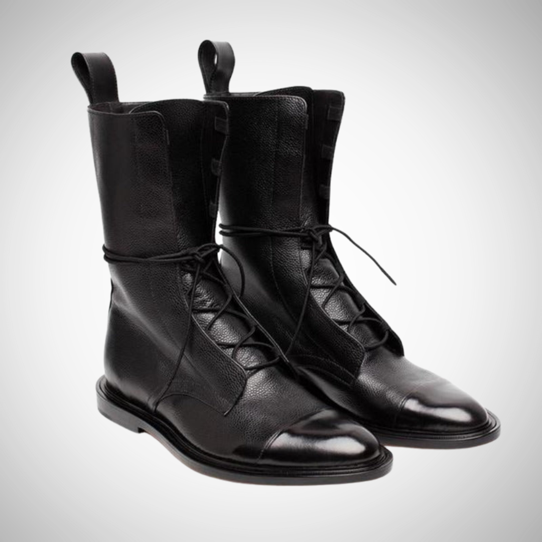 Product Image for Fudus | Vegane Leder-Ankle-Stiefel für Frauen, Schwarz / 4