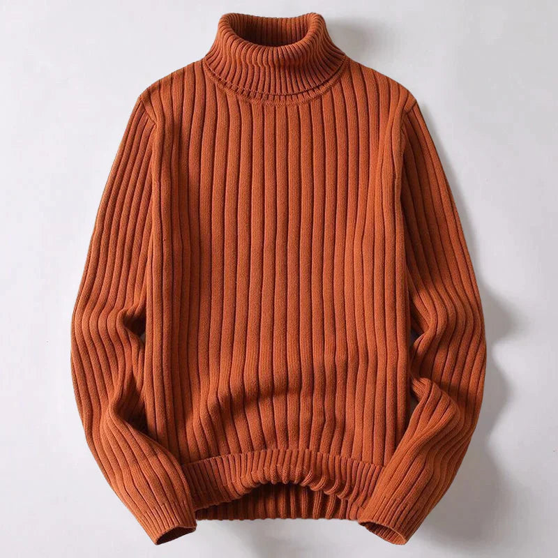 Product Image for Fudus | Herrenpullover Mit Kragen Aus Merinowolle, Braun / L
