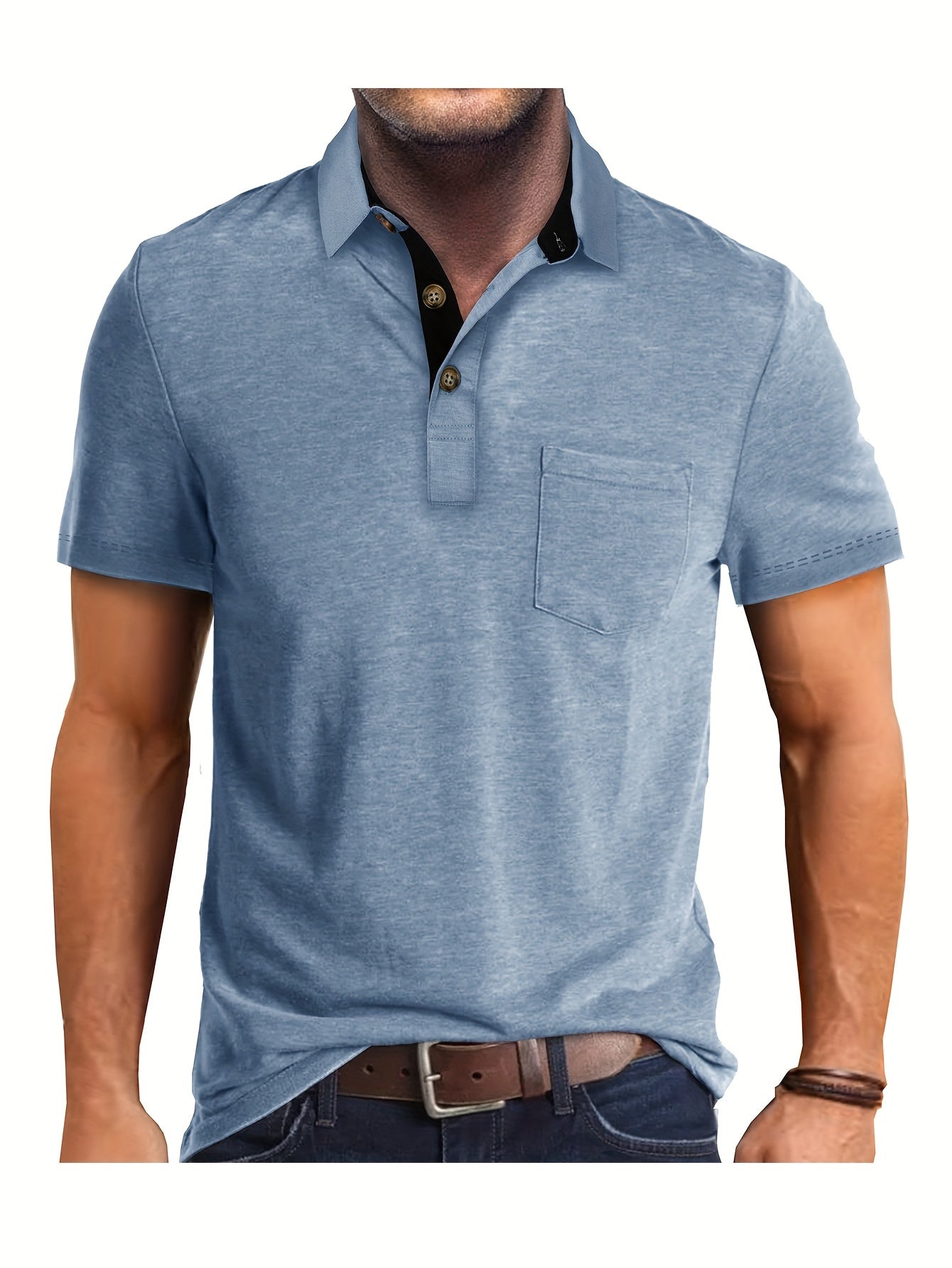 Product Image for Fudus | Poloshirt für Herren, Hellblau / 2XL