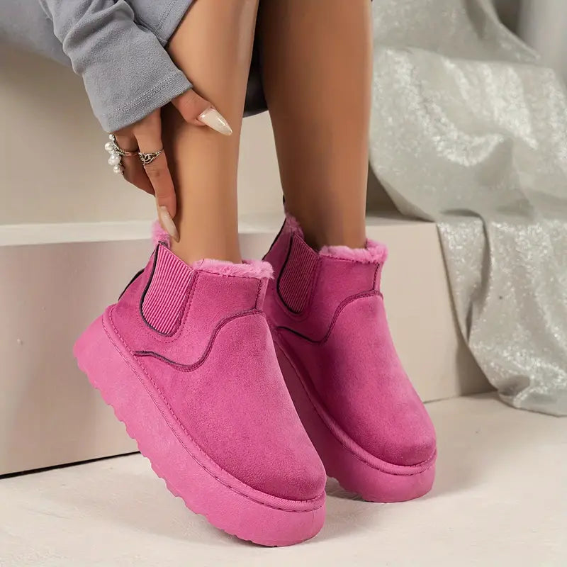 Product Image for Fudus | Bequem Rutschfest Wohnung Stiefelette, Rosa / 37