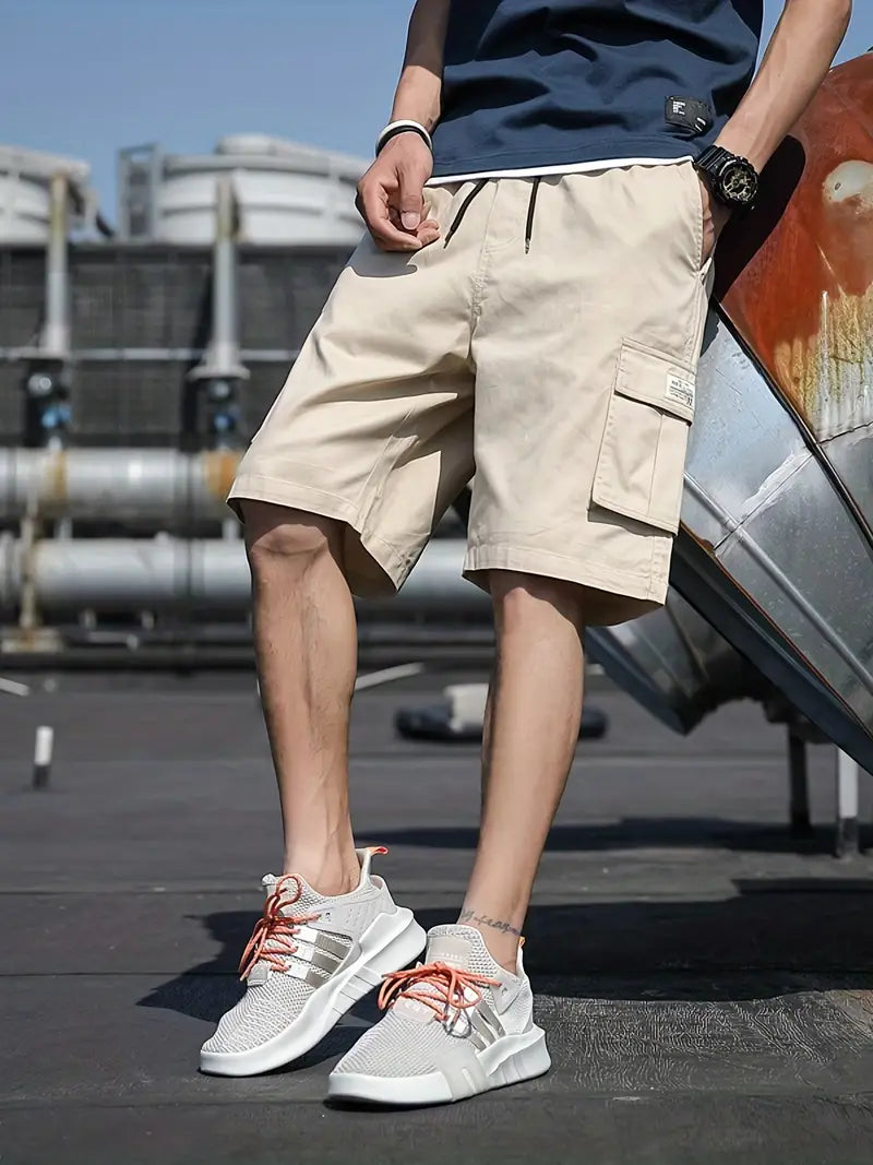 Product Image for Armand - Herren Cargo-Shorts mit mehreren Taschen, Beige / L