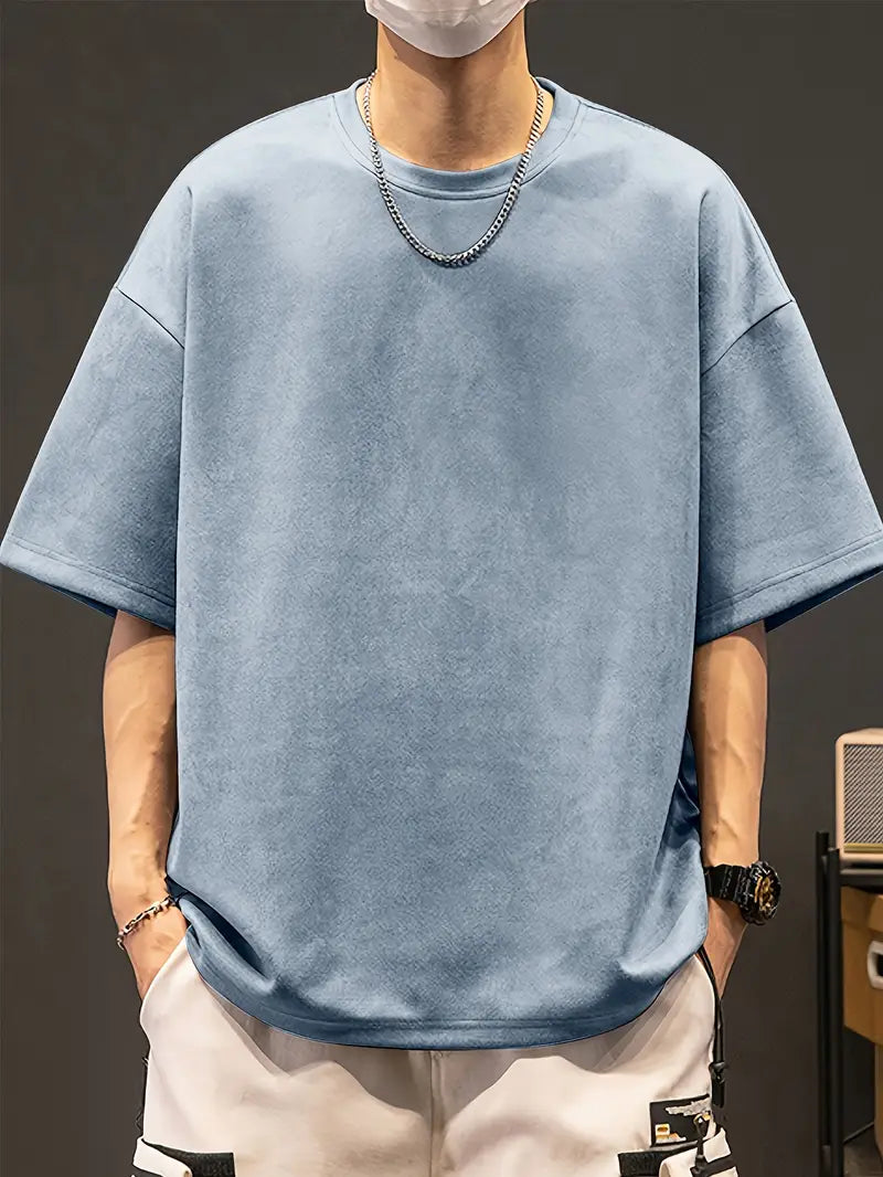 Product Image for Fudus | Herren Weinlese T-shirt, Blau / 2XL