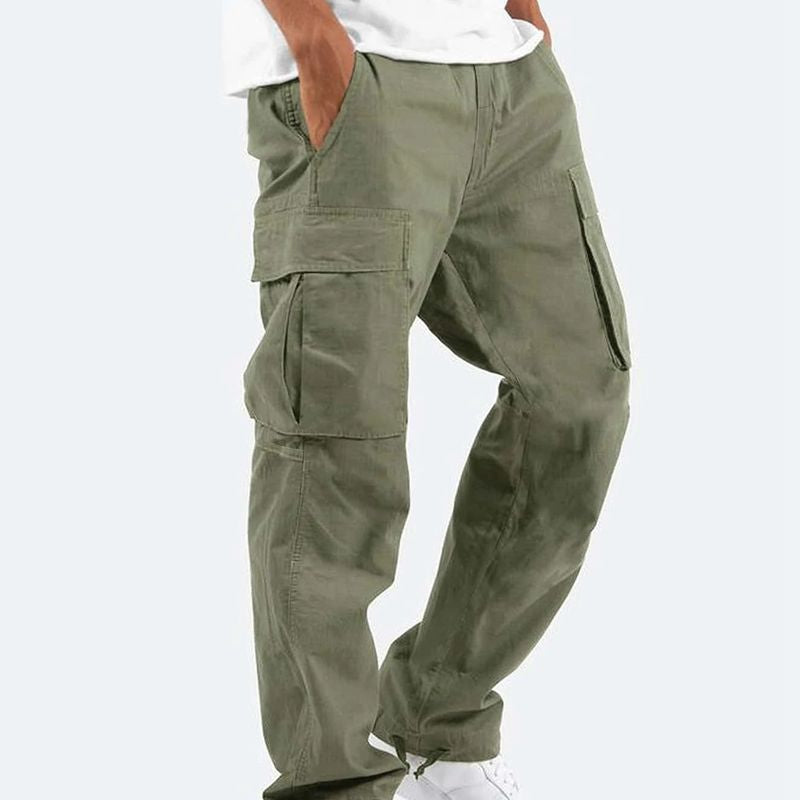 Product Image for Fudus - Flexible Stretch Cargo-Hose für Männer, Olivgrün / S