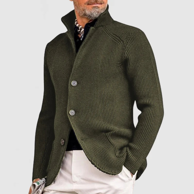 Product Image for Fudus | Schicke Strickjacke für Herren, Grün / 3XL (46)
