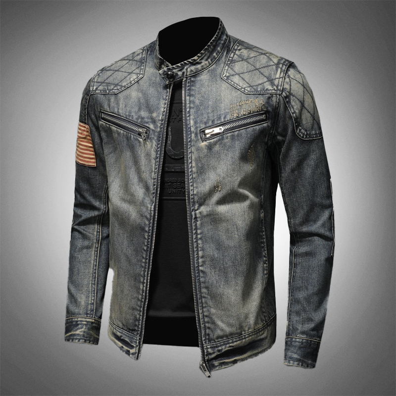 Product Image for Fudus | Robuster Denim Motorradjacke, XL