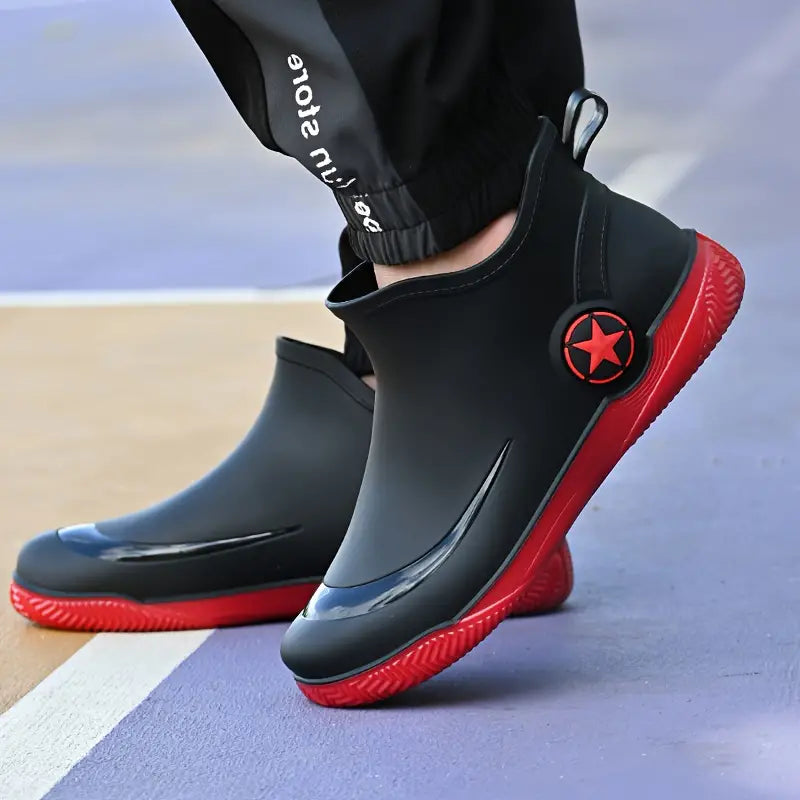 Product Image for Fudus - Wasserdichte kurze Gummistiefel, Rot / 43