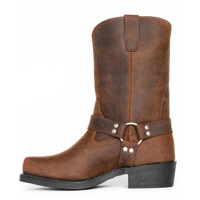 Product Image for Fudus | Retro Herren Cowboystiefel, Braun / 48