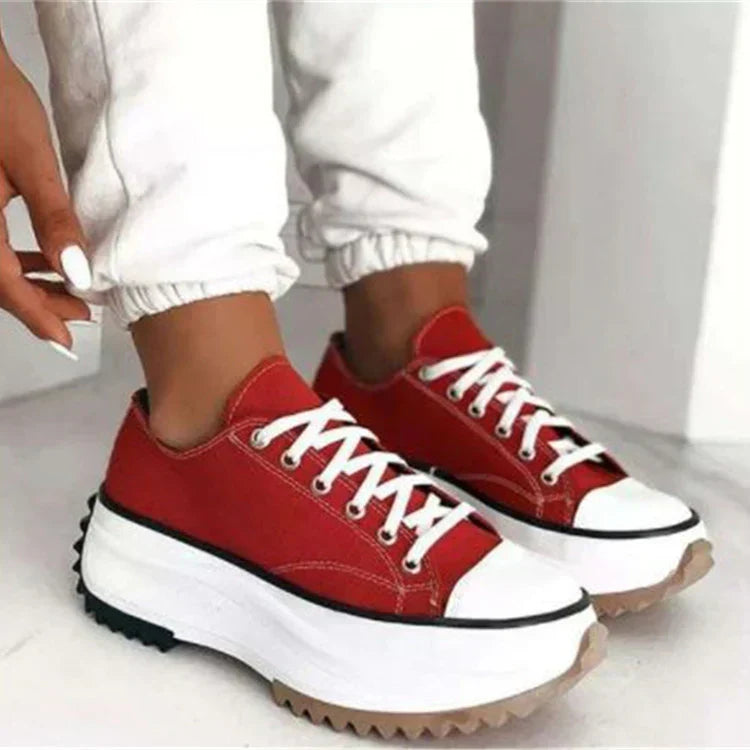 Product Image for Fudus | Plateau Sneaker Für Damen, Rot / 35