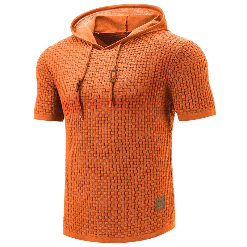Product Image for Manor - Kurzarm-Kapuzenpulli, Orange / S