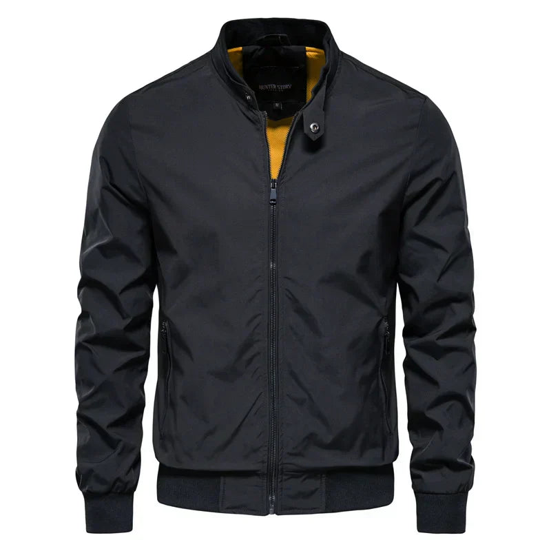 Product Image for Fudus | Sportlich Elegante Sommer Bomberjacke Für Herren, Schwarz / XL