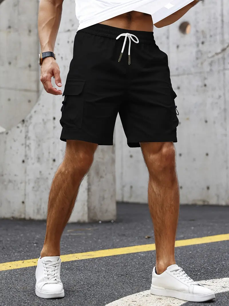 Product Image for Fudus | Legere kurze Herrenhose, Schwarz / L