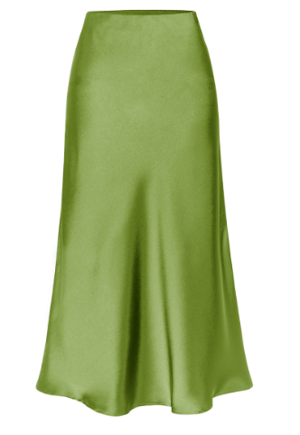 Product Image for Fudus | Satin Midirock Damen, Grün / L