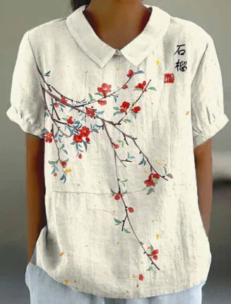 Product Image for Fudus | Elegantes Blumen T Shirt, Stil 10 / M