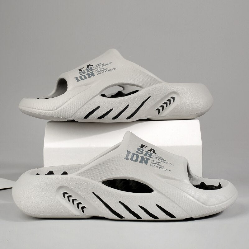 Product Image for Fudus | Sportliche Slides Für Herren Modern & Leichtgewicht, Grau / 40