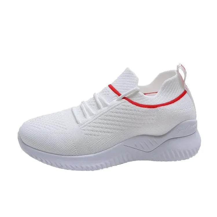 Product Image for Fudus | Frauensneaker Mit Atmungsaktivem Material Und Dickem Absatz, Weiß / 35
