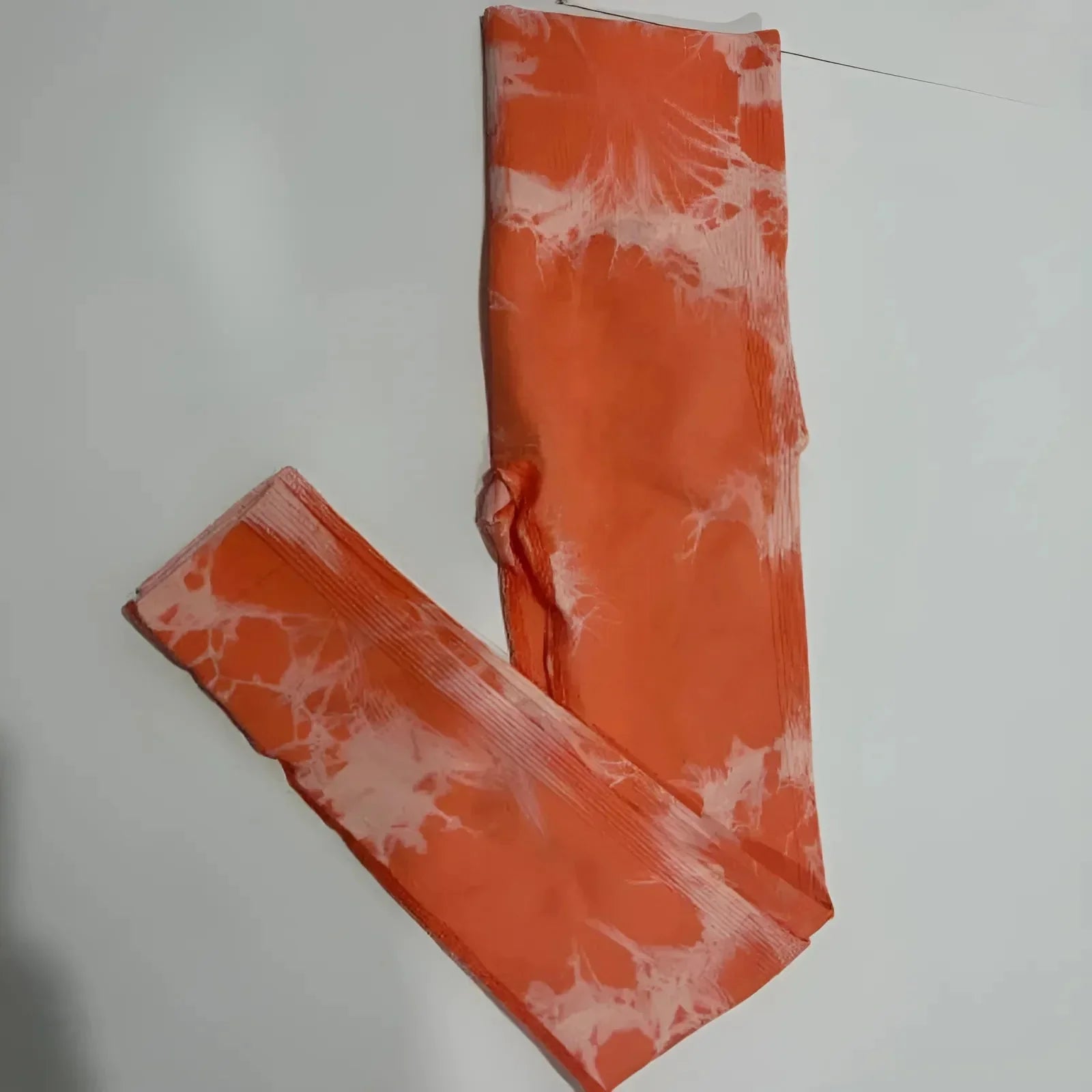 Product Image for Damen Leggings mit dekorativem Muster, Orange / L