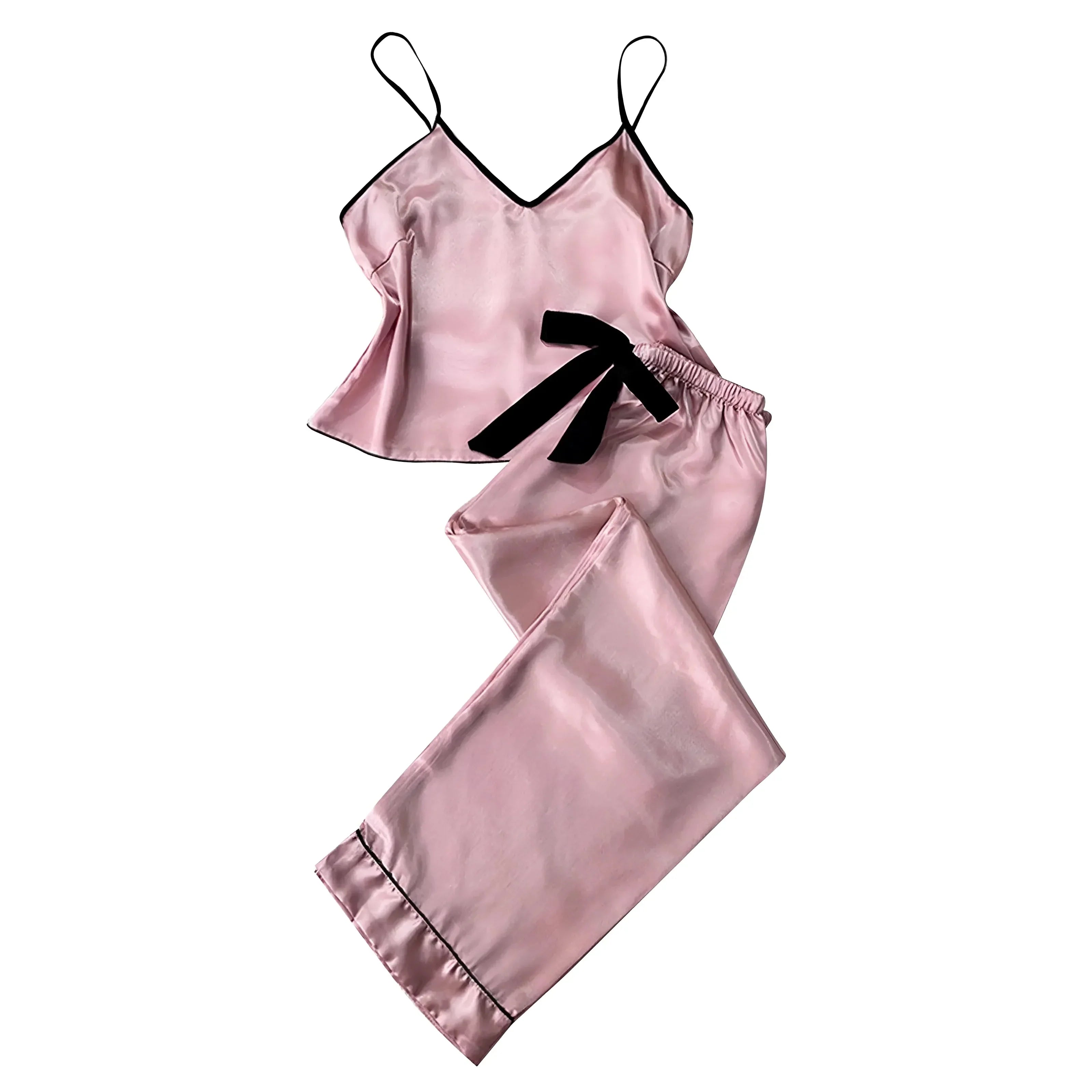 Product Image for Seiden Damen Pyjama Set, Rosa / M