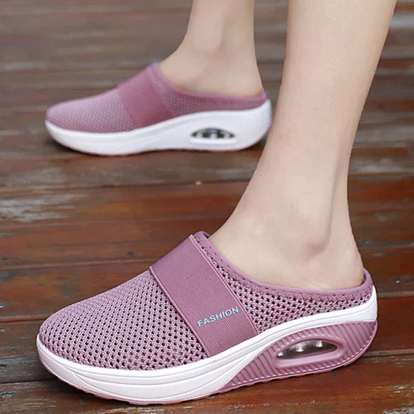 Product Image for Fudus - Orthopädische Sandalen Keilabsätze, Rosa / 40