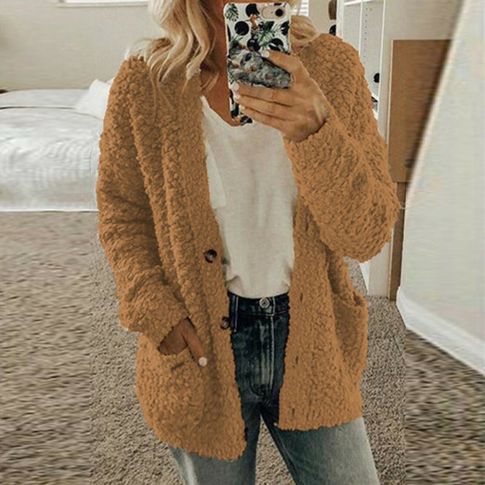 Product Image for Fudus | Eleganter und Klassischer Strickjacke, Braun / M