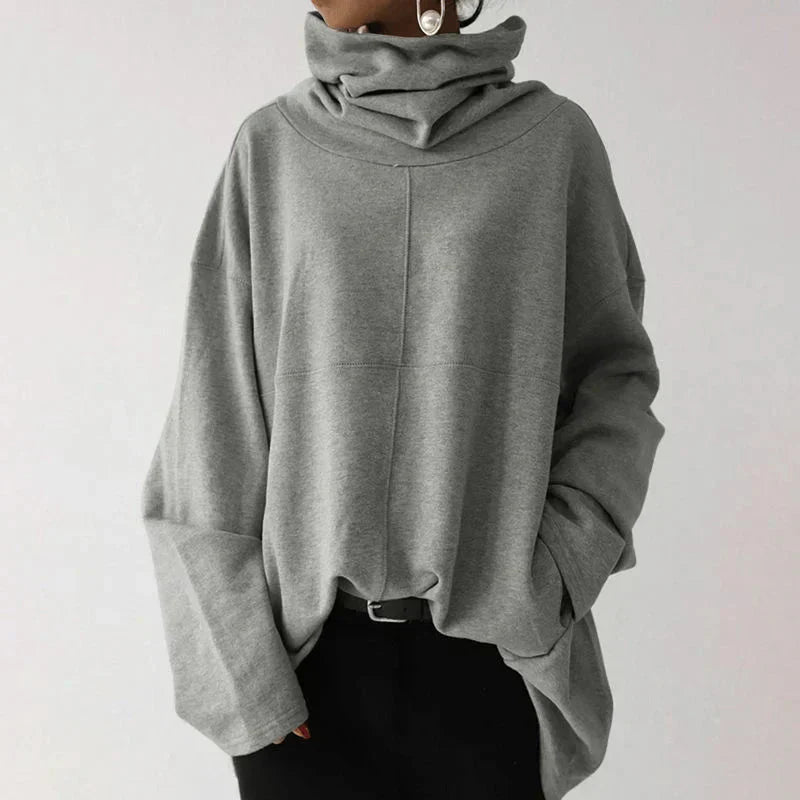Product Image for Fudus | Oversize Pullover Für Moderne Eleganz und Komfort, Grau / 2XL