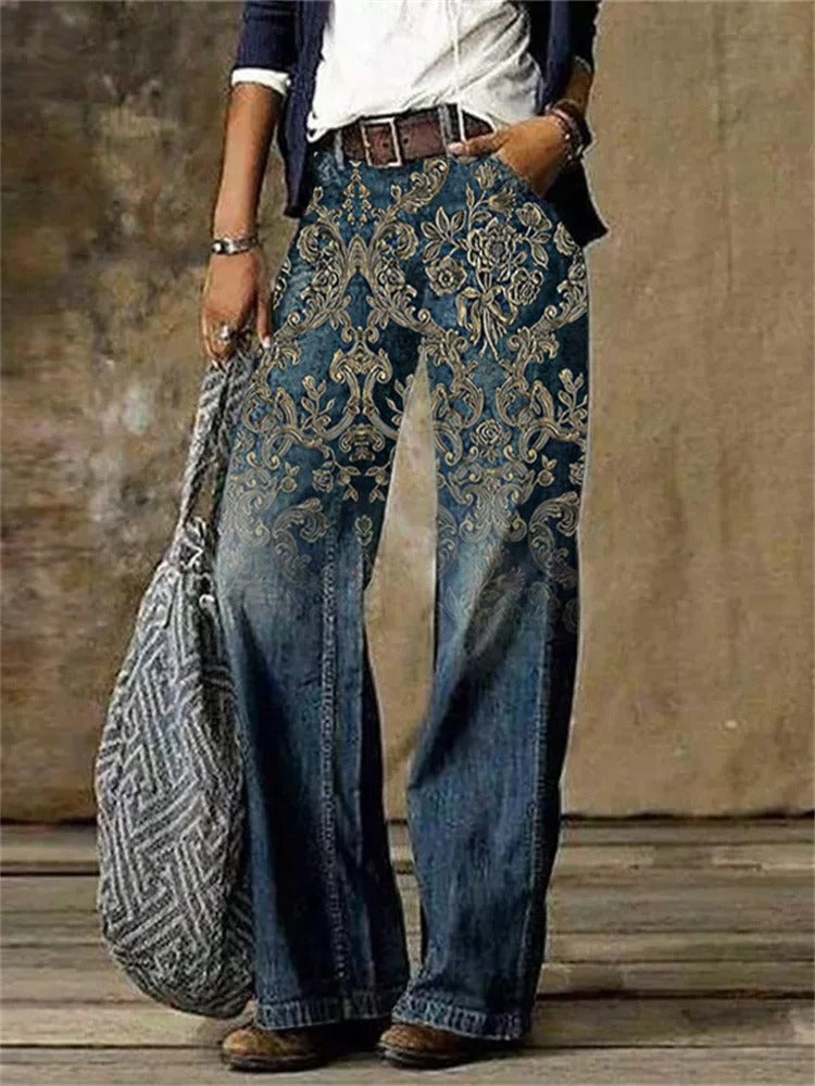 Product Image for Fudus | Hochwertige Baumwoll Twill Denim Hose, Marineblau / L