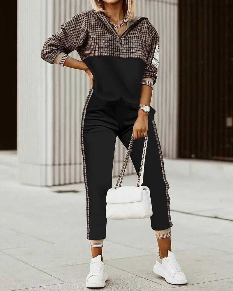 Product Image for Fudus | Luxuriöser Bequemer Hausanzug Für Frauen, Schwarz / S