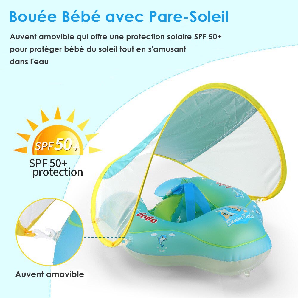 Bouée Bébé avec Pare-Soleil – Le bambin