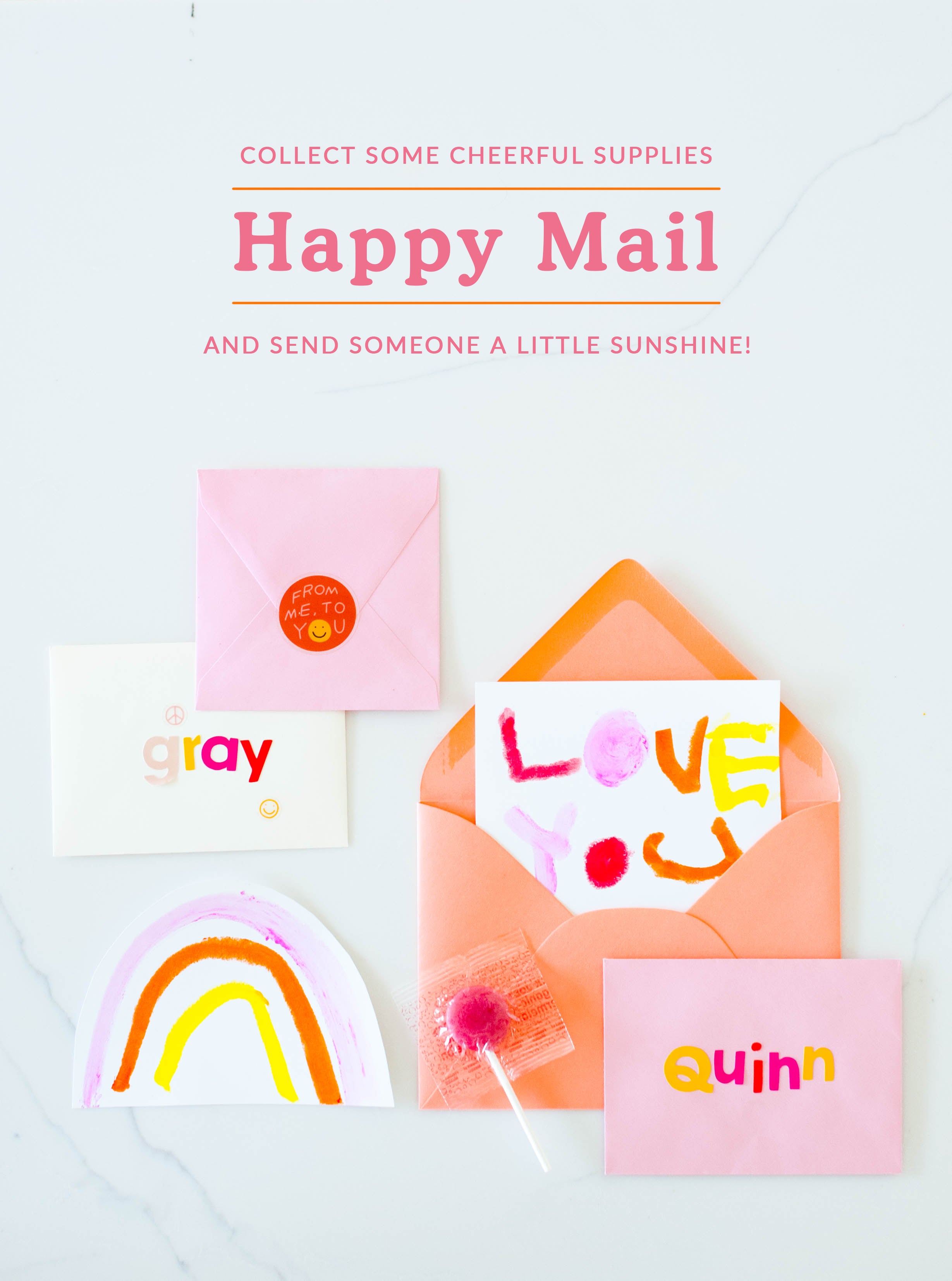 Happy Mail | Washi Tape | Stationery | Letters