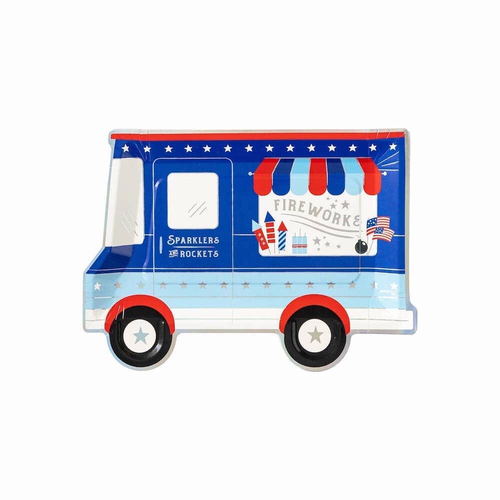 Firework Truck Shaped Plates, Shop Sweet Lulu