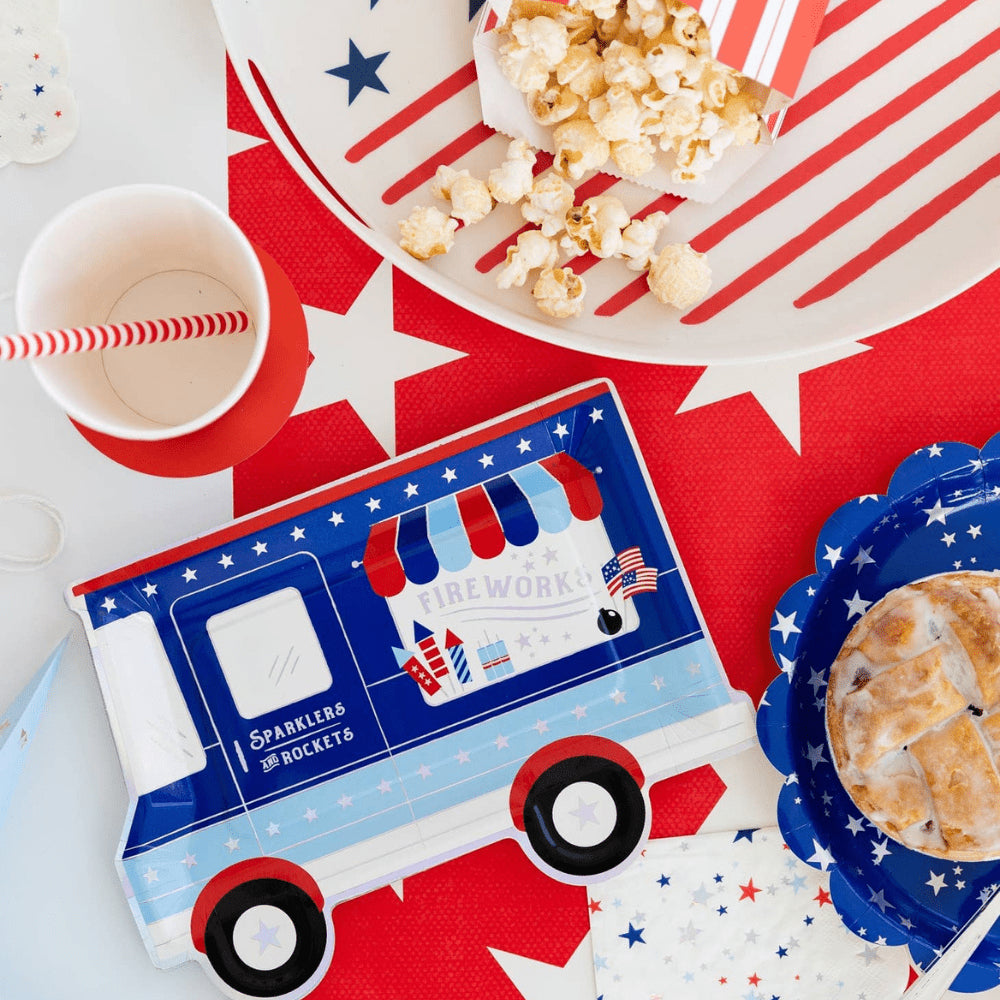 Firework Truck Shaped Plates, Shop Sweet Lulu