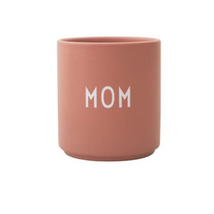 "Mom/Love" Porcelain Mug