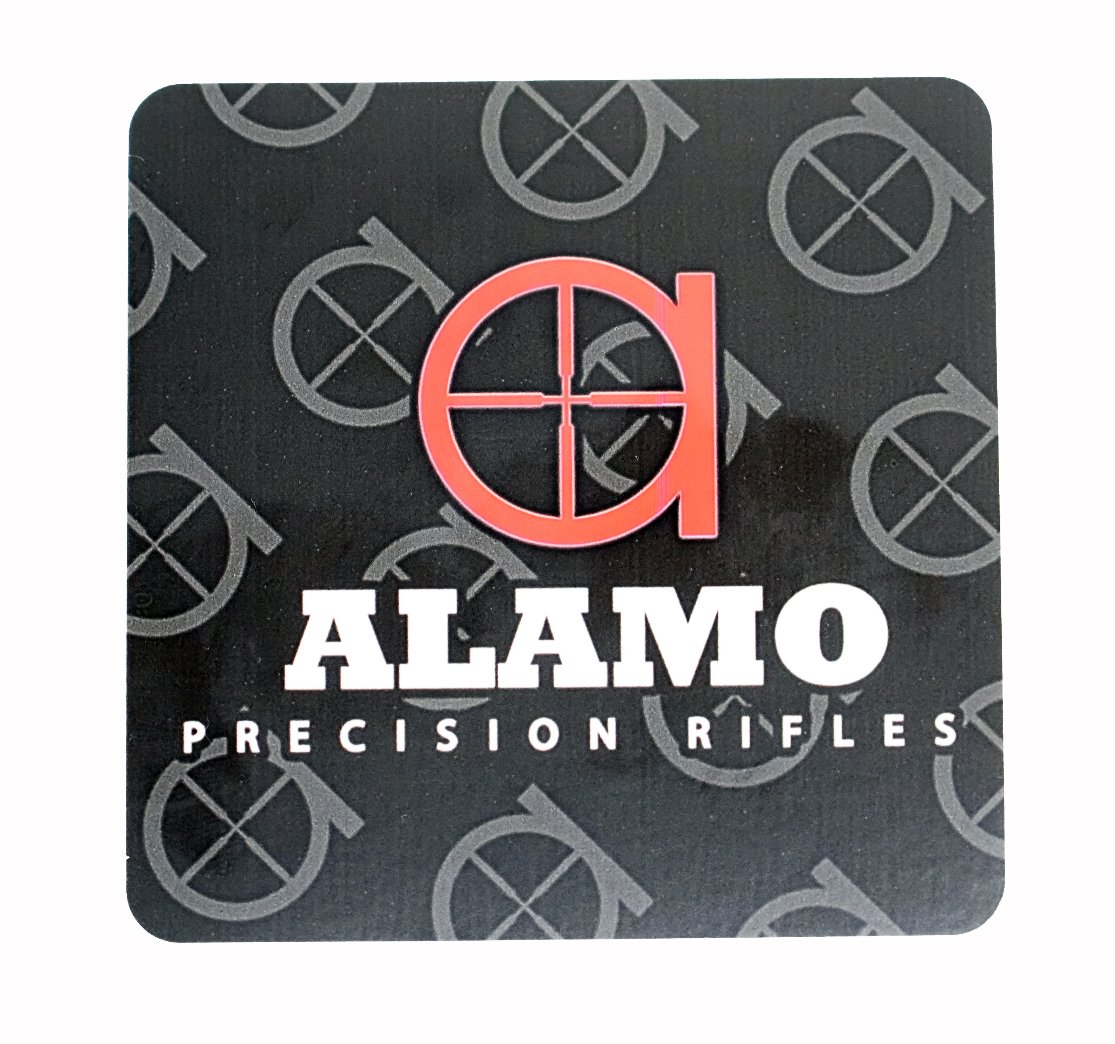 APR Sticker (Black Background W/ Red & White Logo)