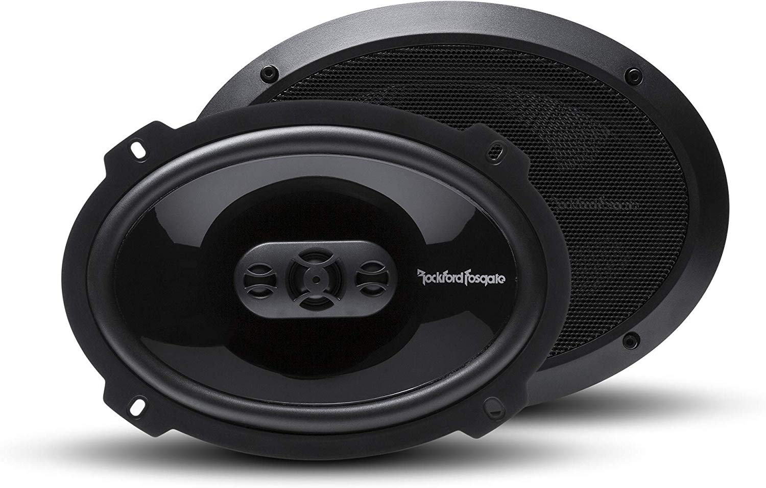 Kenwood KFC-6966S 800W Max (90W RMS) 6 x 9 3-Way Coaxial Car Speakers -  Pair + 2 6X9 Absolute Speaker Boxes 