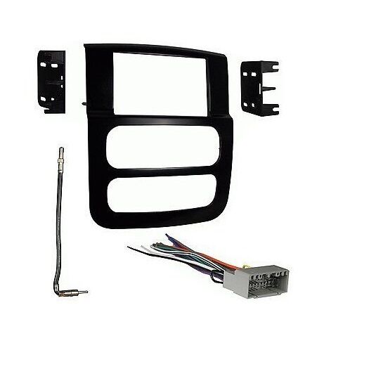 2002-05 Dodge Ram Dash Kit + Non-Amp Interface + Antenna Adapter –  absoluteusa