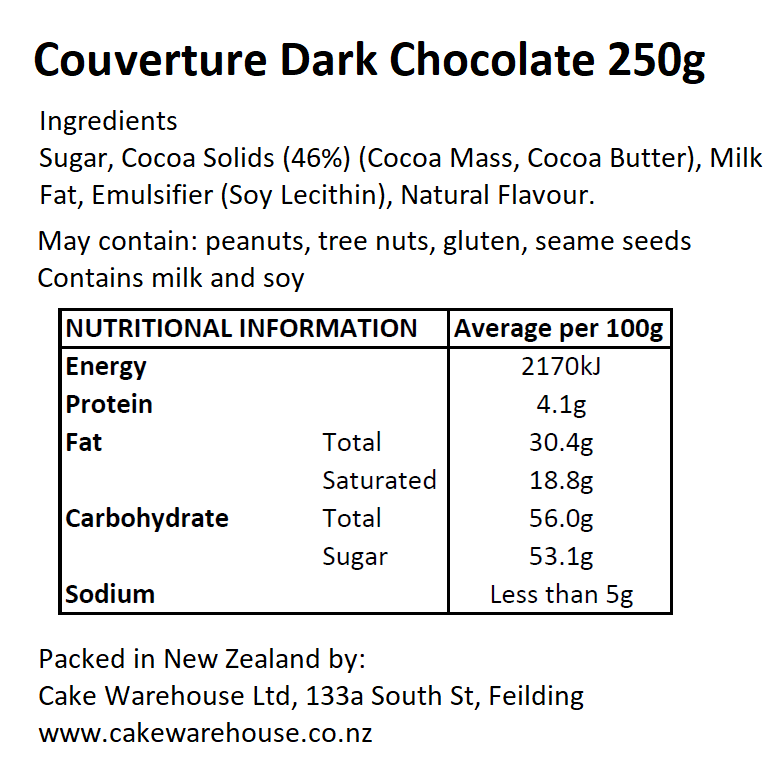 Callebaut BLACK COCOA Powder 500g