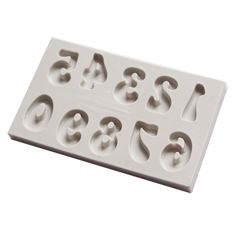 Groovy Letters Alphabet Silicone Mold